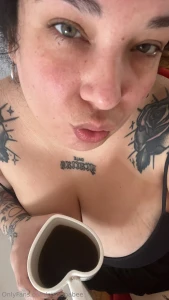 Black coffe good morning