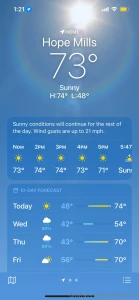 Beautiful day in the great state of north carolina door open and