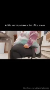 Chair 1- office chair- holding on for dear life