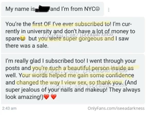 Waking up to messages like this warms my heart and soul thank you i am