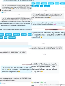 It brings me to tears knowing you guys can see beyond my dick pics and