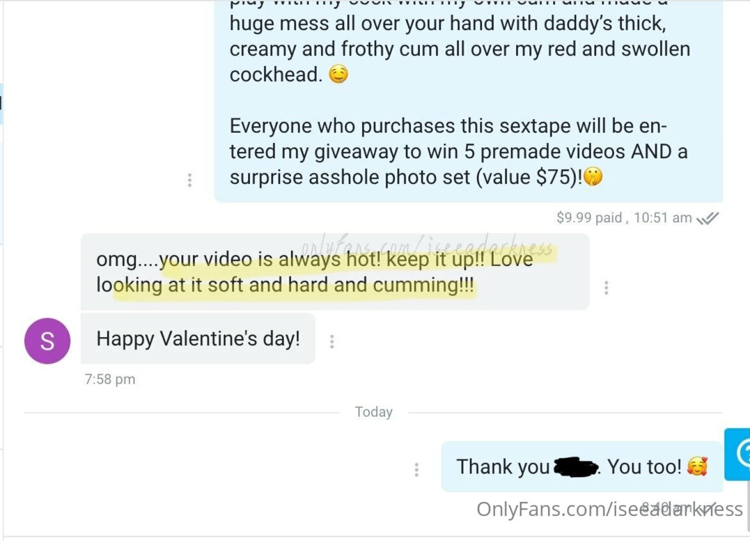 I am so happy you guys are loving the video i sent part 1 