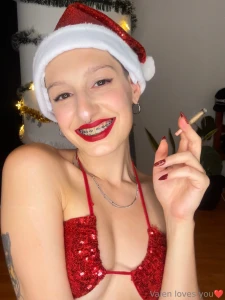 Would u take a puff with me at the xmas party braces amp smile