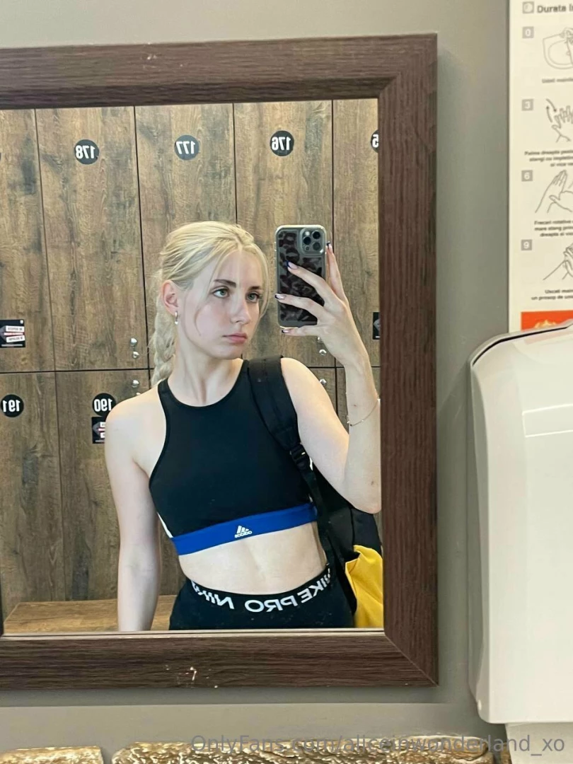 Guess who finally got into a regimen and is now steadily working out 