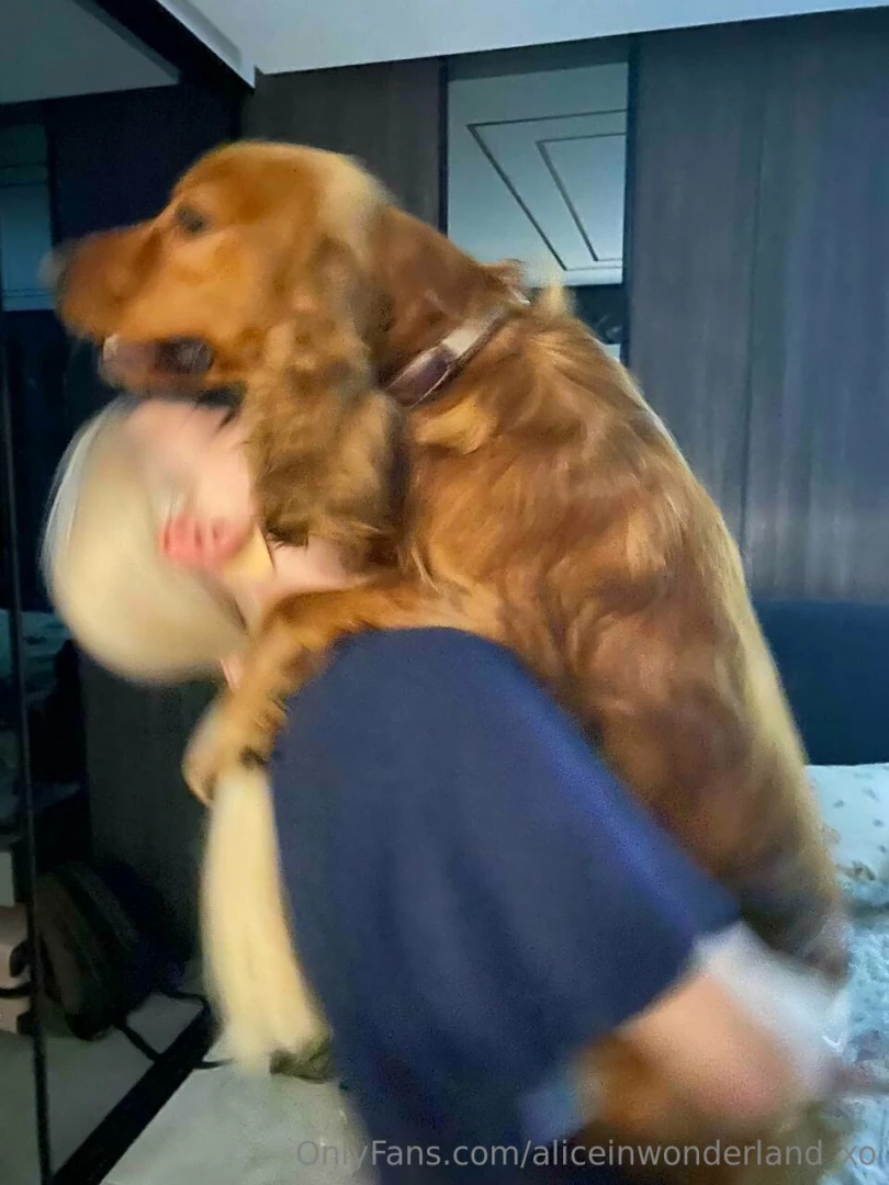 In the jump it wasn t easy since he s not a puppy anymore 