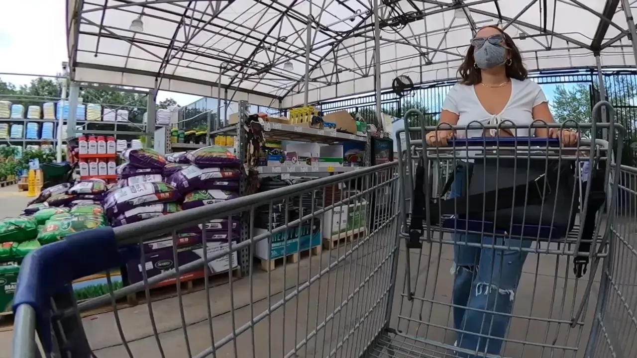 Shopping in lowes i was feeling extra daring with this video and had 