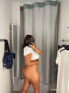Out shopping and shot some photos for you in the dressing room part 11