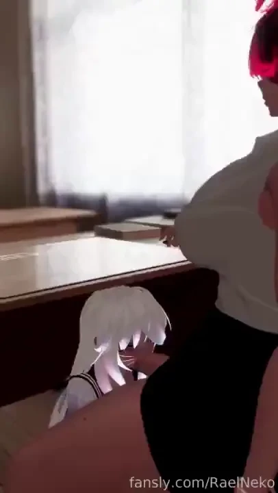 Keep it down teach others will notice vrchat vr anime vtuber 