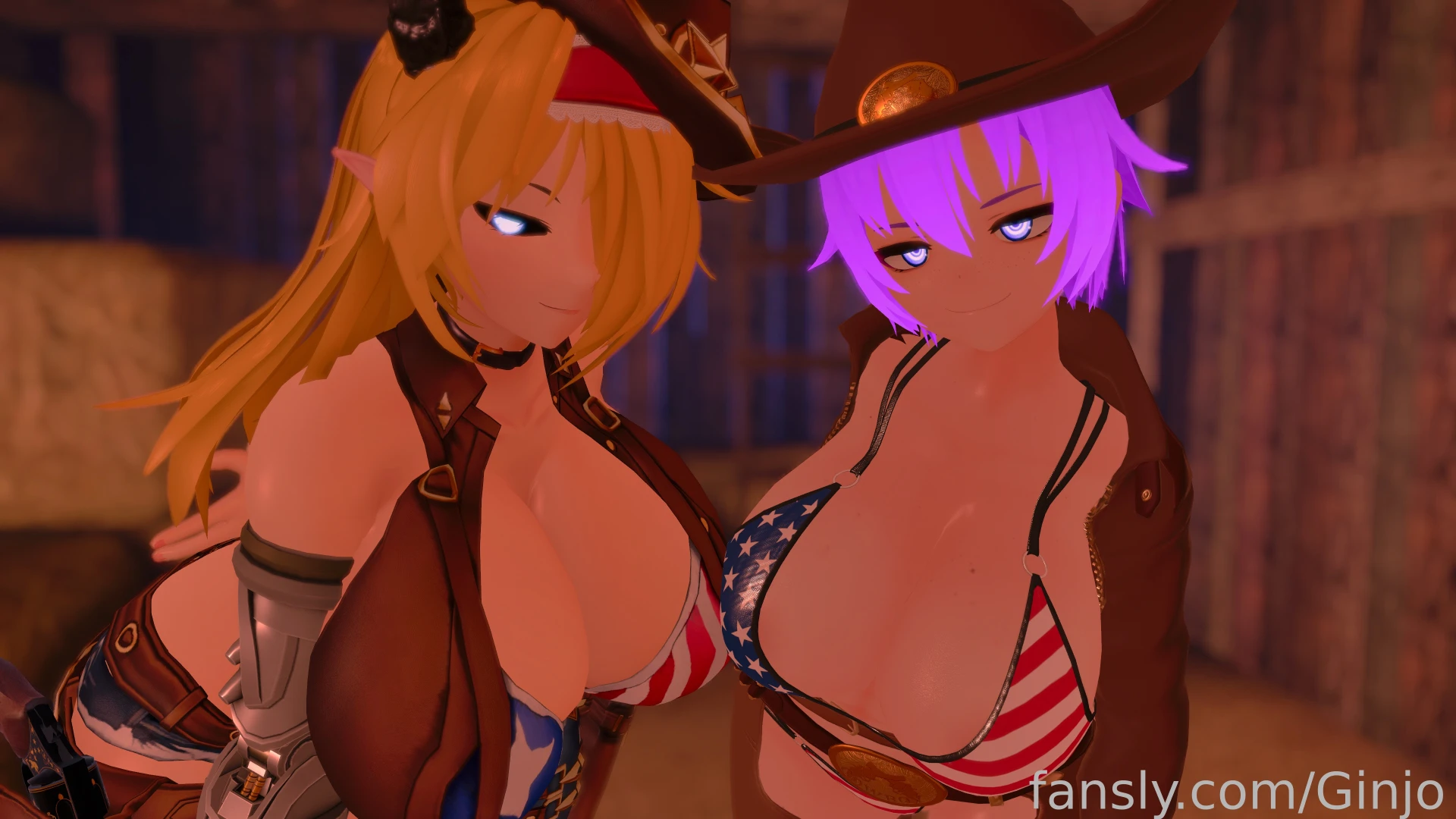 Happy 4th of july yall did a small set with my cowgirl outfit with part 12 