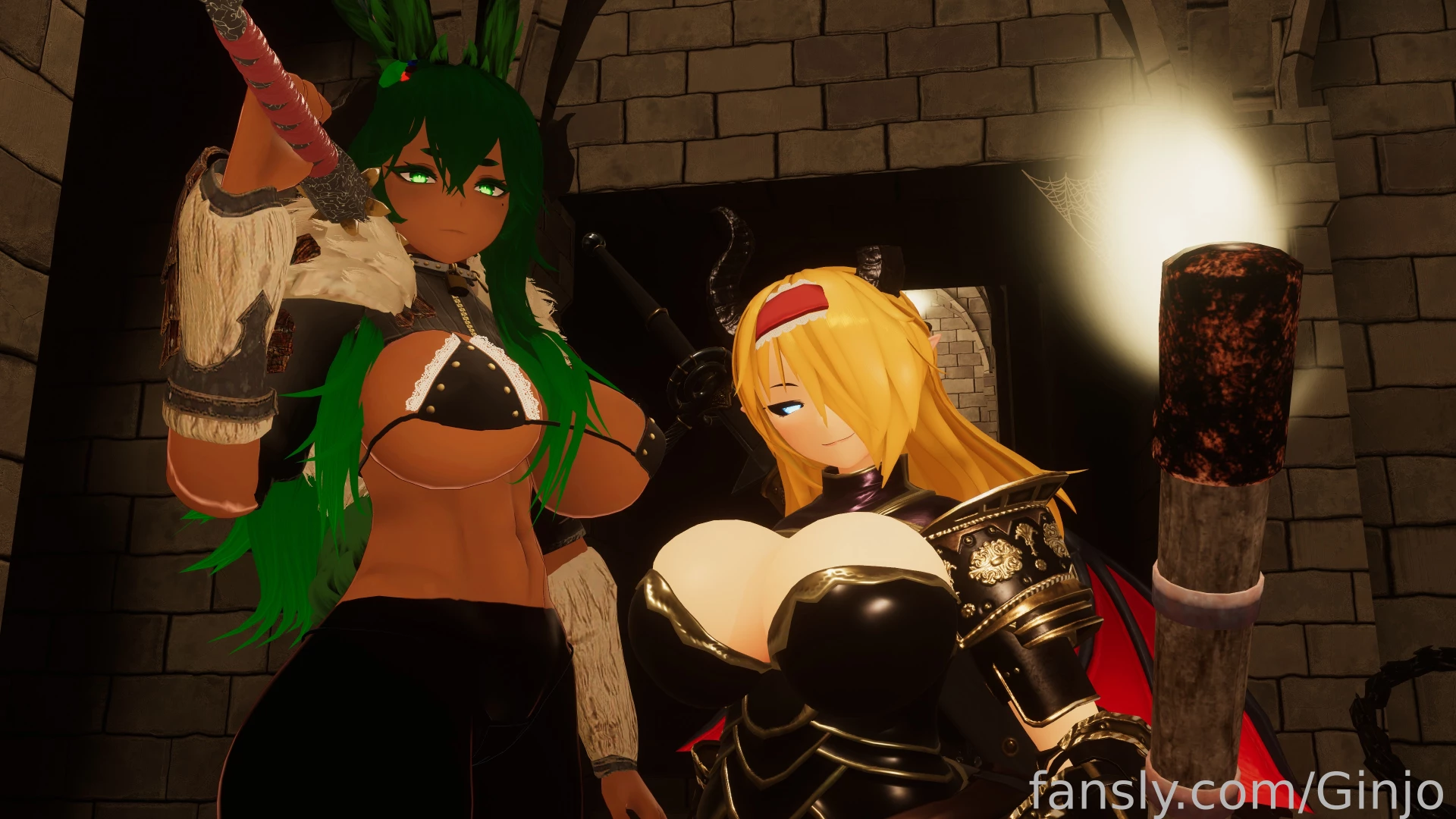 Fansly stream in 15min wih emerald an a frew horny monsters 