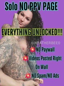 Everything unlocked heatherbee01 heatherbee01 https onlyfans com