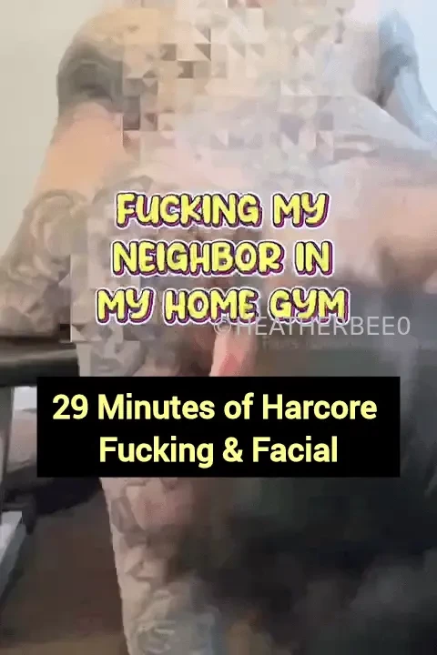 Home gym neighbor fuck caution facial included i can t believe he even 