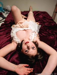 I got this gorgeous princess lingerie set in the mail the other day it part 7