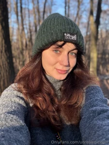 Alone with nature when the sun breaks through the trees and there is a