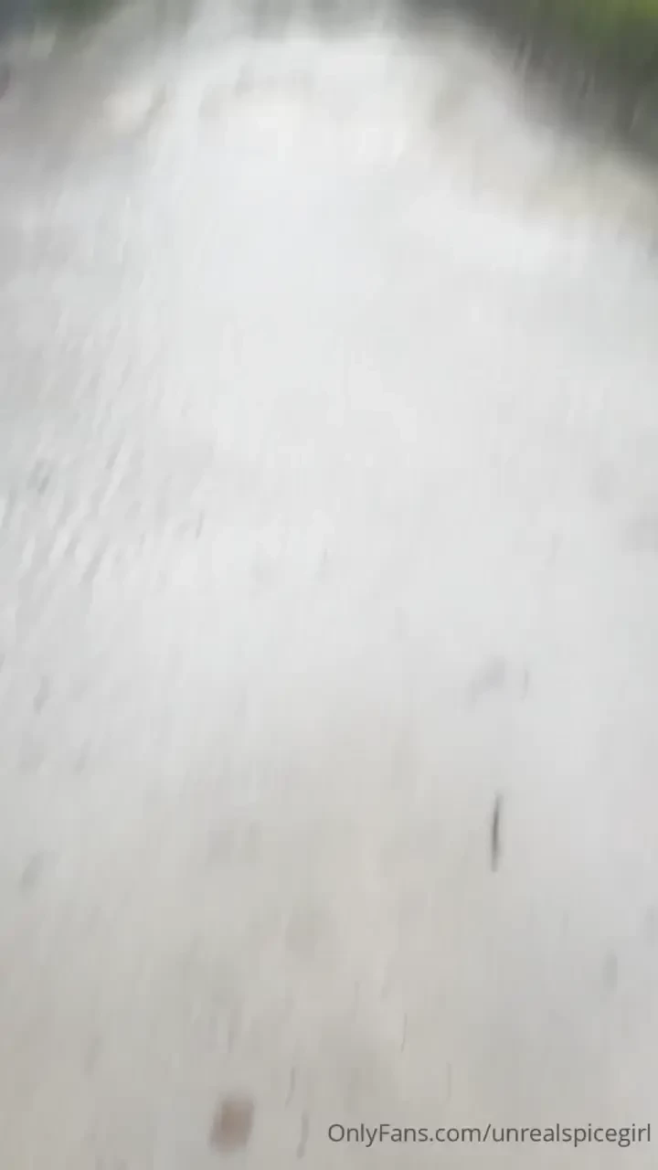 Walking in the rain is like immersing yourself in a world of intense 