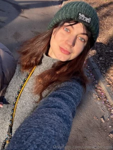 A winter walk in a sunny park energizes you and puts you in a good