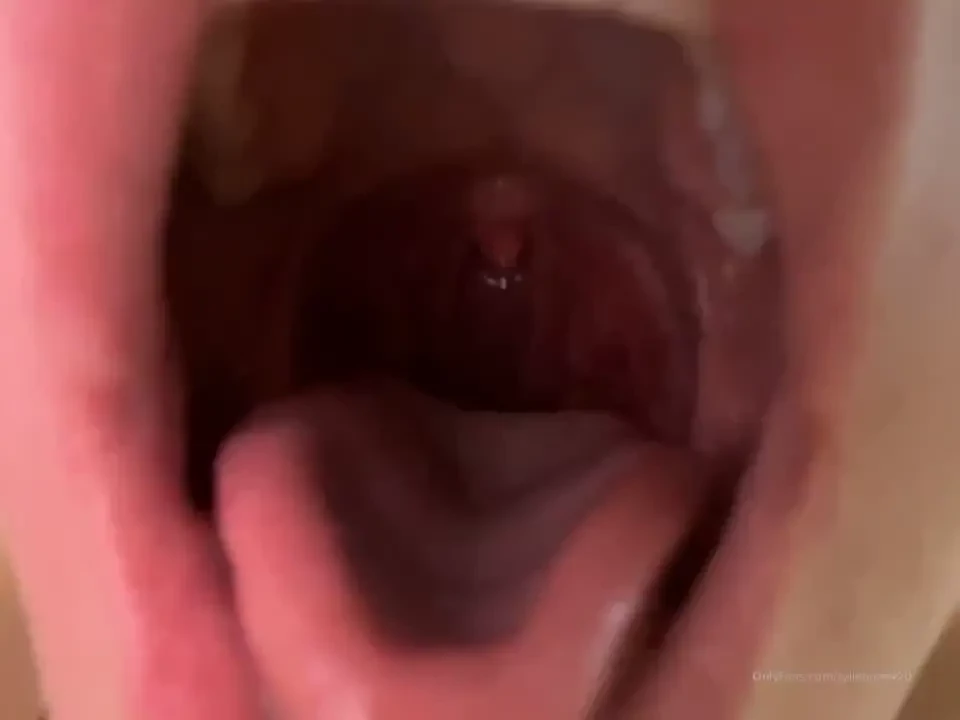 Can i please try swallowing you i can hear you in there if you d like 