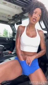 When the wap leaks through the gym attire