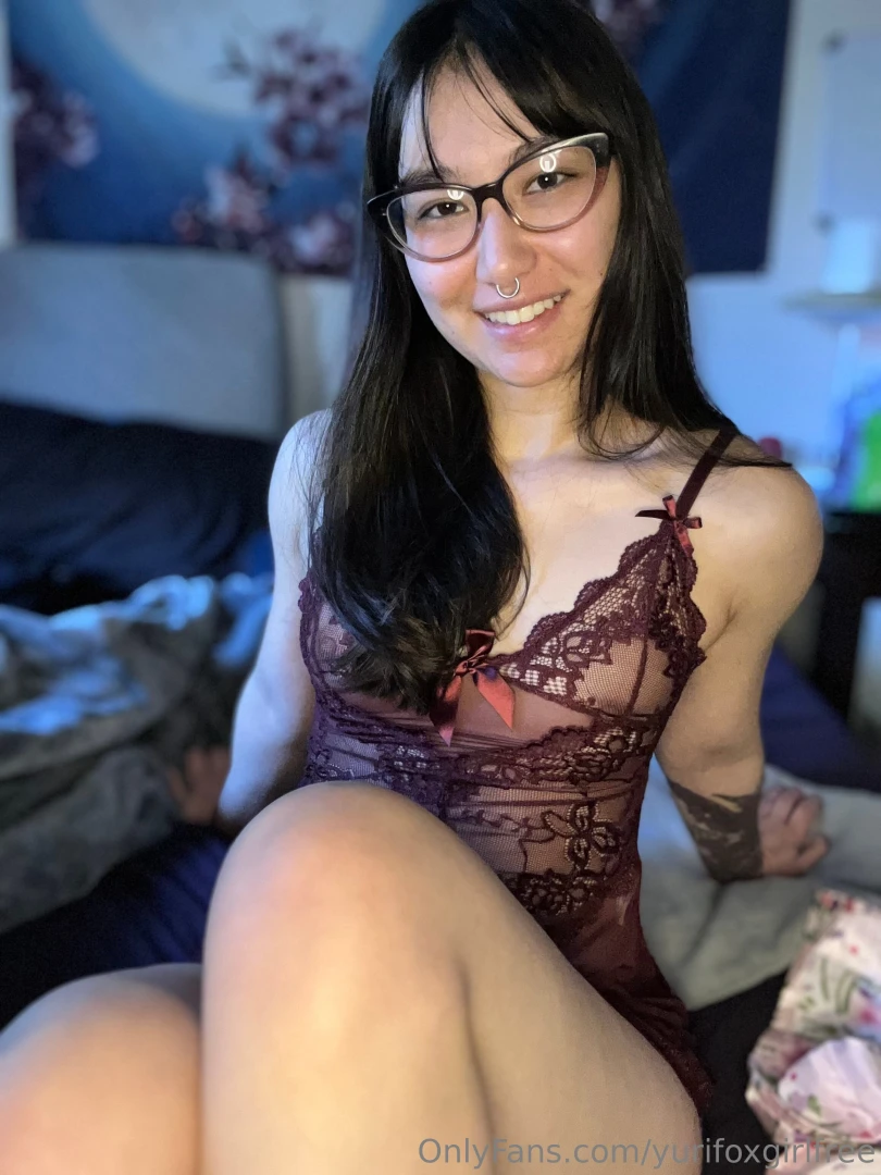 Felt cute do you like this shade of red on me 