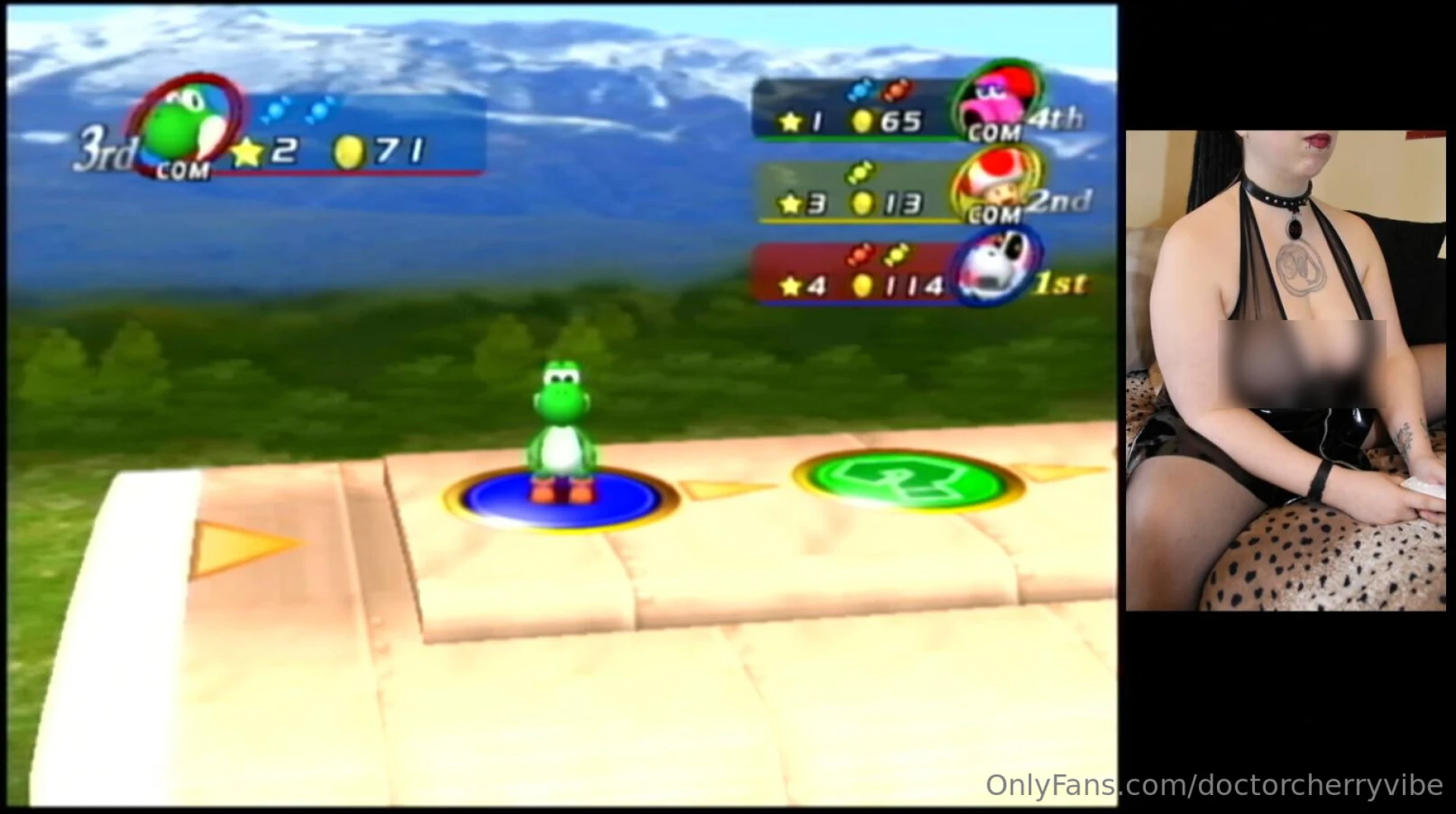 Part 1 and part 2 so i played mario party 8 on my wii for a 30 turn 