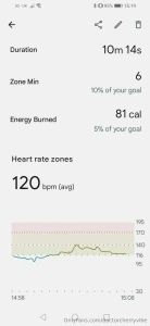 Workout bundle so i did a 10 minute cross-trainer workout my body said