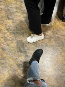 My sister and i were out all day whose socks smell the worst who s