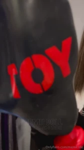 I got a mask of course when i put it on i was blindfolded and couldn t