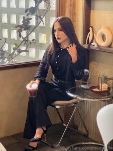 Wearing a mask on vacation is back i love going to cafes drinking part 1