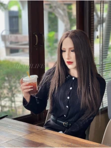 Wearing a mask on vacation is back i love going to cafes drinking