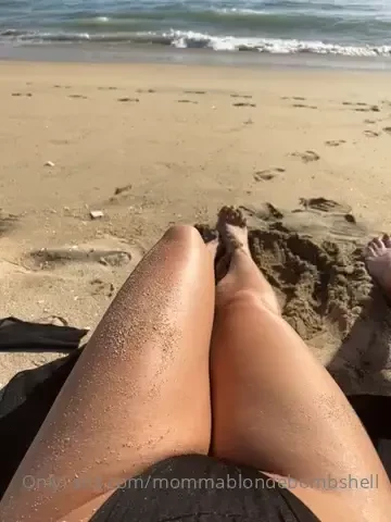 Some sandy legs and feet for you baby 