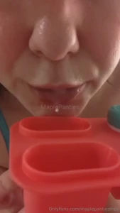 Cumplay food the best way to end the year for a cumslut a new treat