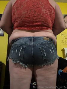 High waisted jean shorts hit different now part 4