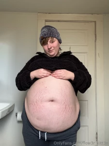 Stuffed-at-work belly