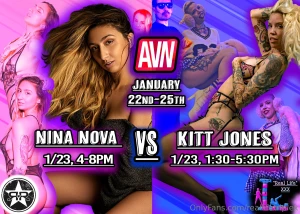 Did you miss it some of the amazing people signing for us at avn with