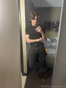 You looking at me or the reflection