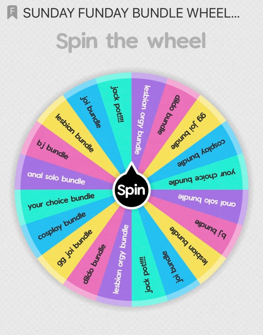 Tip for a spin 