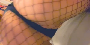 Leather and fishnets stockings tonight