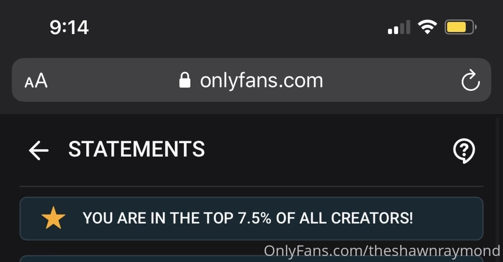 Y all are just absolutely fucking amazing we started this shit a week 