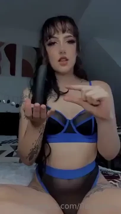 Your tiny cock can t even compare to this little dildo 