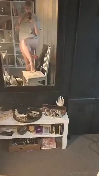 Mirrors make everything better including smoking and listening to my part 2 