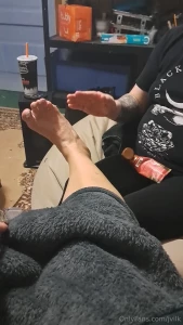 Compare and a foot massage part 5