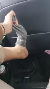 jvilk - Hopefully noone in the car noticed you wathing me take my socks off part 2 