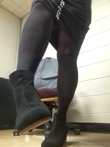 Are you checking out my huge feet better obey and bow down foot bitch part 5