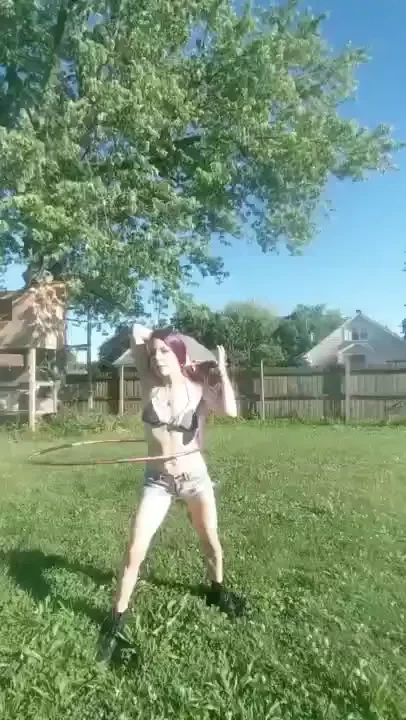 Moving those hips around 