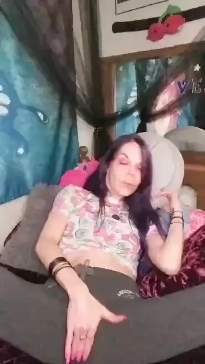 Yoga pants cum watch as my yoga pants get wetter amp wetter as i rub 