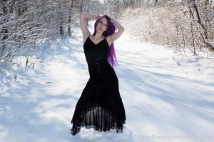 Deep within the winter forest among the snowdrift wide you can find a