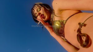 Swimming season is officially open i m about to become a golden