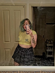 This outfit makes me feel so cheeky would you like a close up part 1