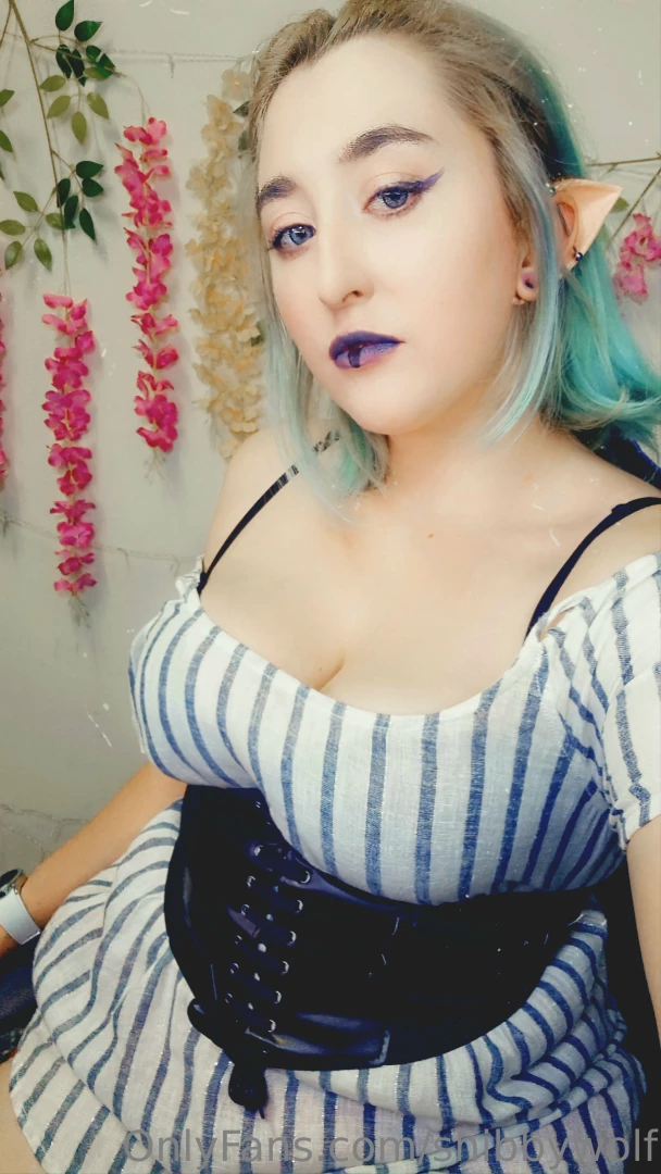 shibbywolf - Decides to dress up as an nymph today what do you think 