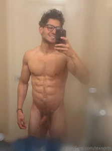 Selfie after a hot shower